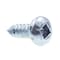 Prime-Line Sheet Metal Screw Self-Tap Pan Head, Sqr Drive No. 8 X 1/2in Zinc Plated Steel 50PK 9163796 - alternate 1
